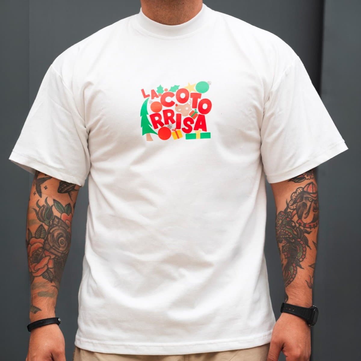 Playera algodón crudo - Imagen 1