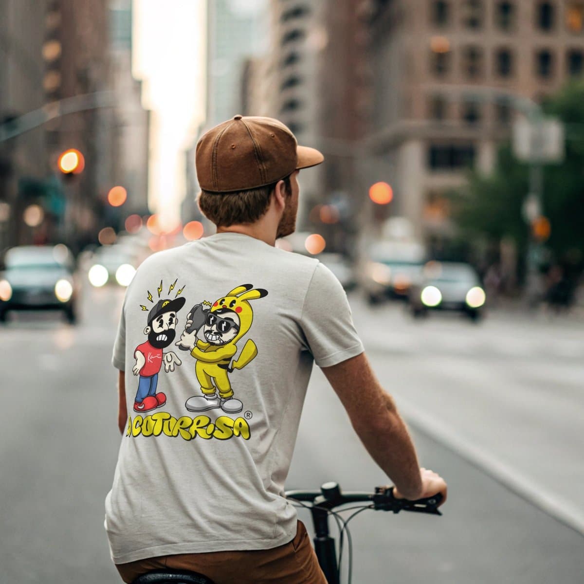 Playera La Cotorrisa Ricardo Rickachu - GREEN - Imagen 1