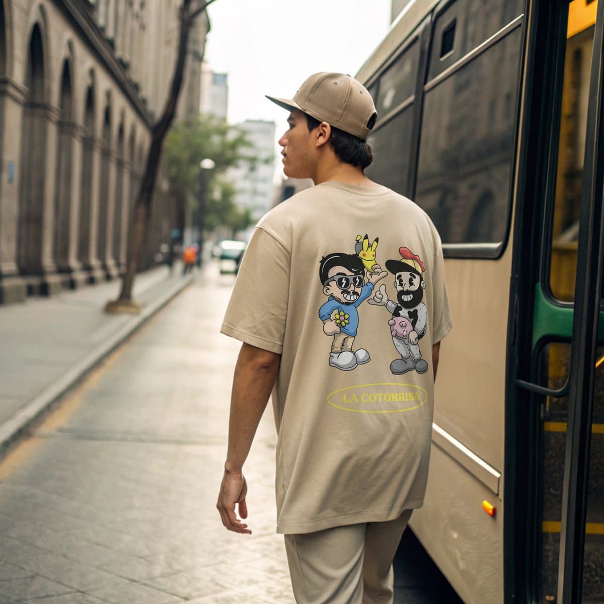 Playera La Cotorrisa Slobo Vaca - ARENA - Imagen 1